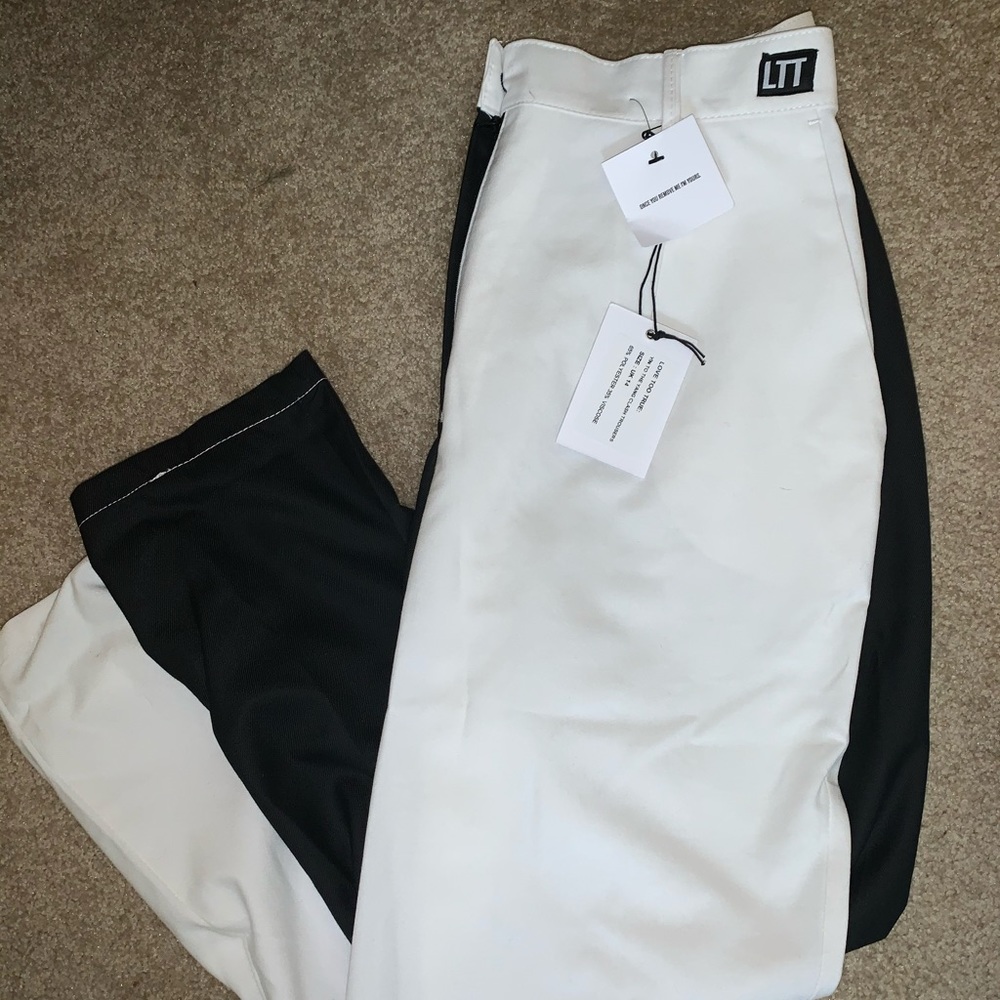 LTT Black/White Trousers